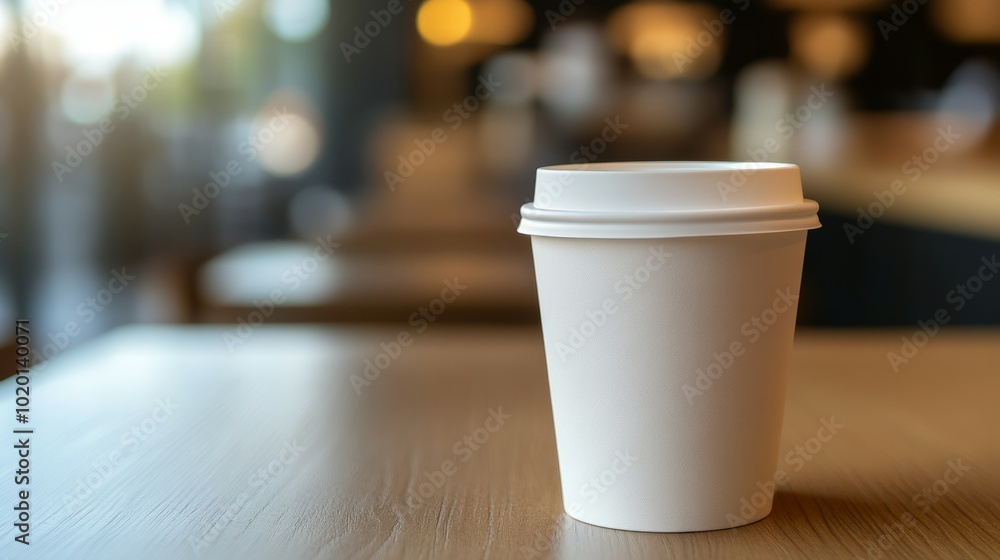 Close up coffee cup take away on table over bokeh background.
Close up coffee cup take away on table over bokeh background.