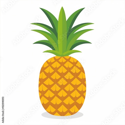 Symbol / Logo einer Ananas 