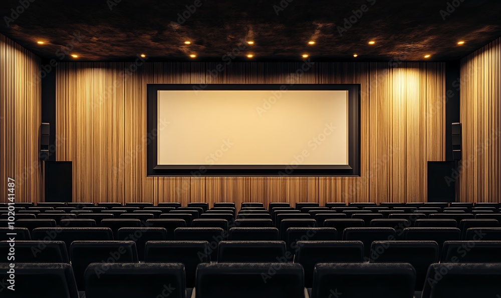 Empty Movie Theater Empty Movie Theater