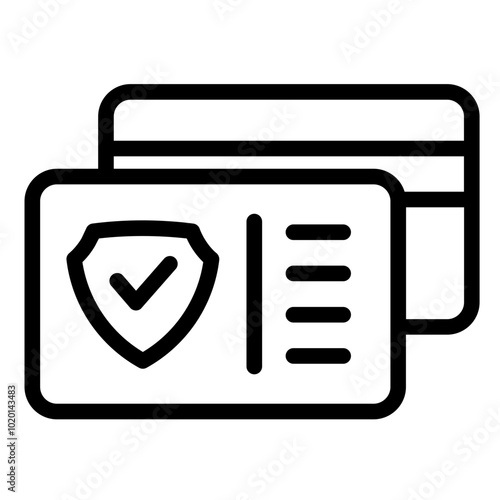 Insurance Card Icon