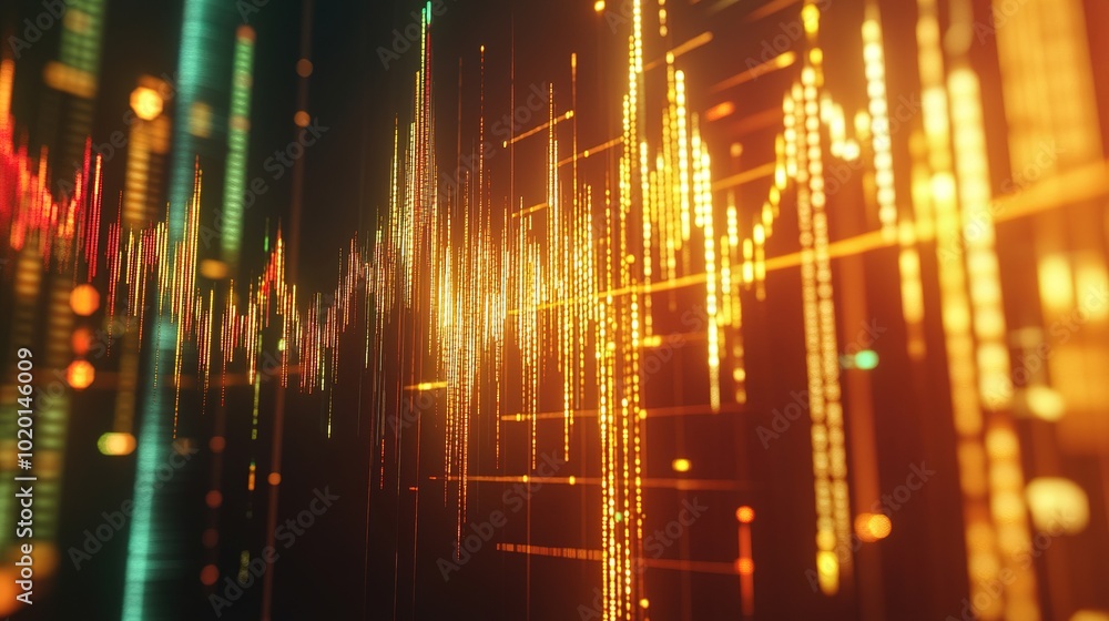 Abstract Colorful Data Visualization Background Abstract Colorful Data Visualization Background