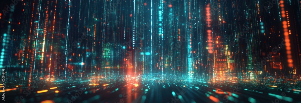 Digital Cityscape. Digital Cityscape.