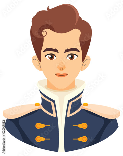 Young Prince in Royal Attire