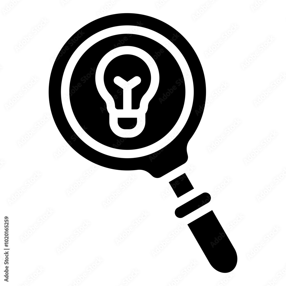 Magnifying Glass Icon For Design Element Magnifying Glass Icon For Design Element