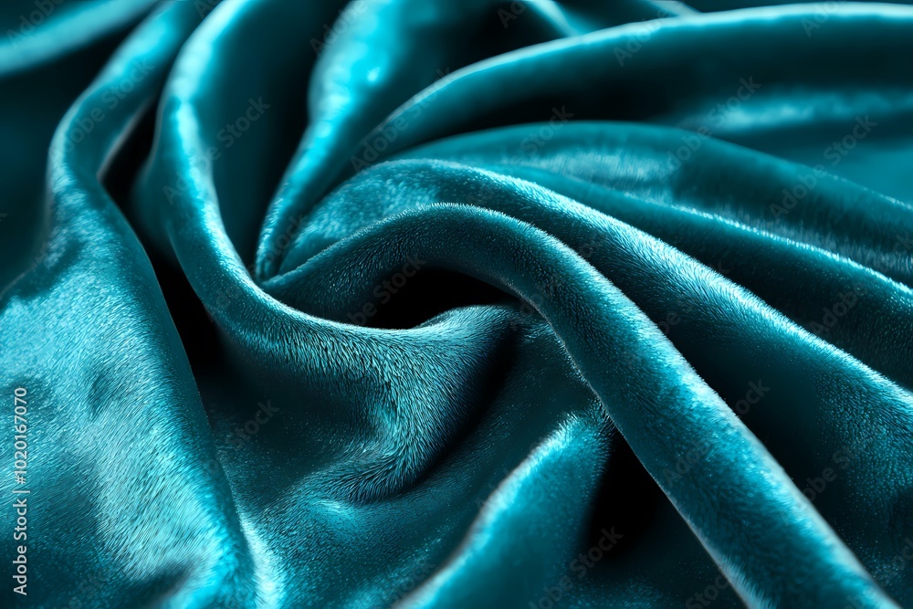 Vibrant Turquoise Fabric Texture for Background Use Vibrant Turquoise Fabric Texture for Background Use