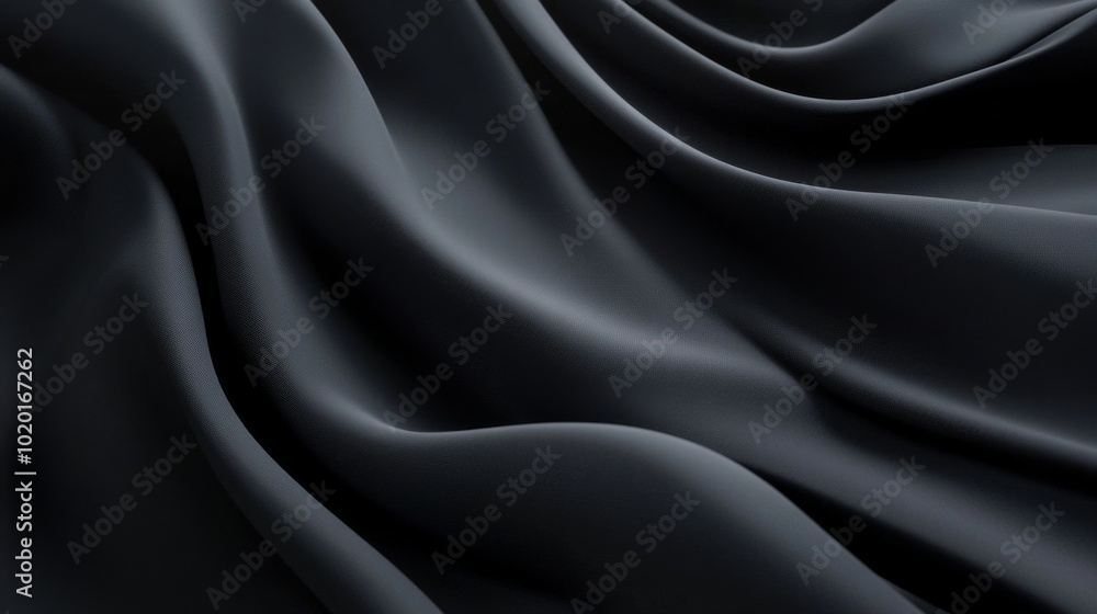 Obraz premium A smooth dark background with a hint of depth and texture, elegant design