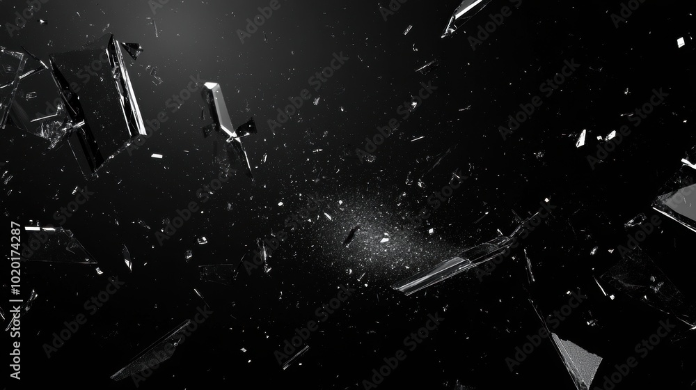 Broken Glass. Broken Glass.