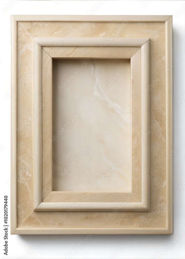 Fototapeta premium Versatile Wooden Picture Frame: Custom Photo, Art, and Wall Display Options for Every Decor Style with blank copyspace background