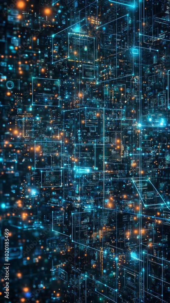 Obraz premium The Digital Ecosystem, Digital Experience Platforms DXP