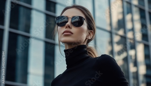 Woman in Sunglasses.