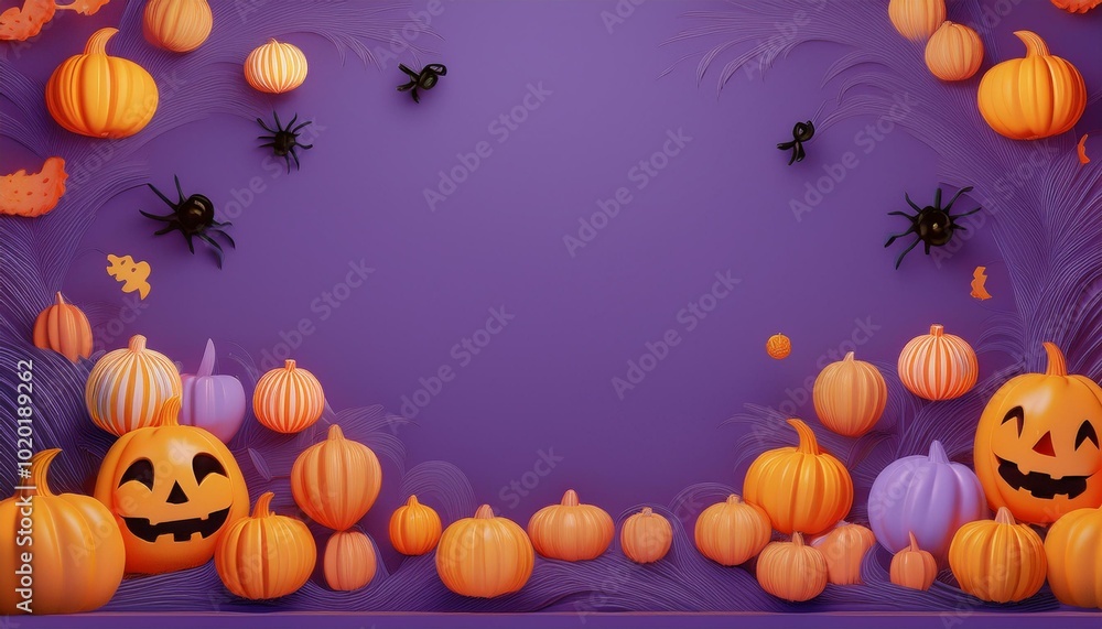 Halloween party border Halloween party border