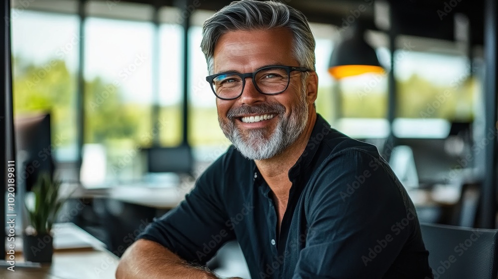 Smiling Businessman.