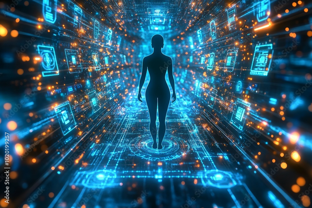 Holographic User Journey, Digital Experience Platforms DXP Holographic User Journey, Digital Experience Platforms DXP