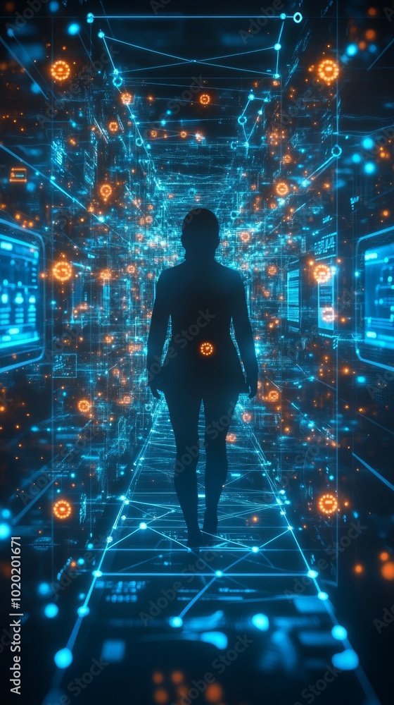 Holographic User Journey, Digital Experience Platforms DXP Holographic User Journey, Digital Experience Platforms DXP