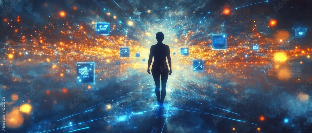 Holographic User Journey, Digital Experience Platforms DXP Holographic User Journey, Digital Experience Platforms DXP