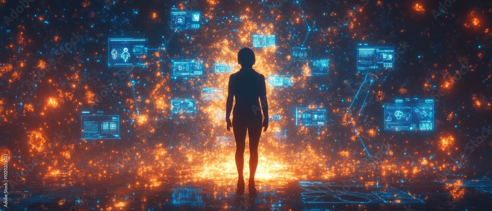 Holographic User Journey, Digital Experience Platforms DXP Holographic User Journey, Digital Experience Platforms DXP