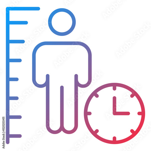 Body Mass Index Icon Style