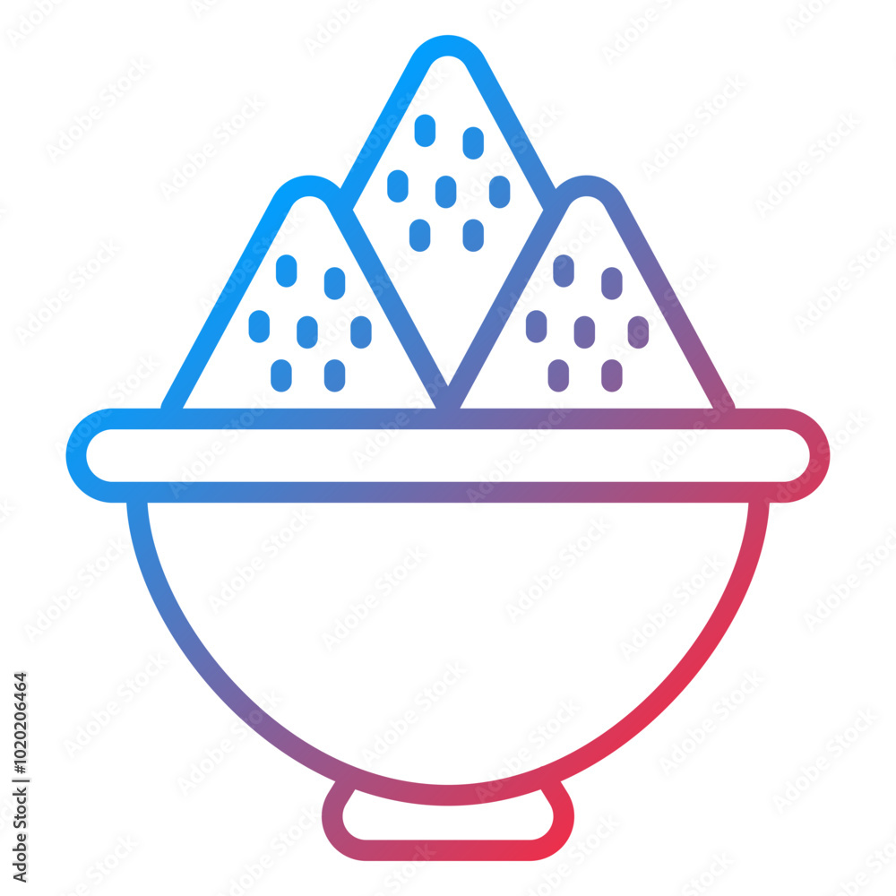 Obraz na plátně Nachos Icon Style