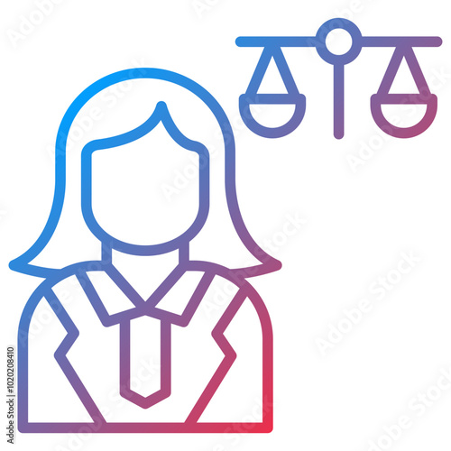 Defendant Female Icon Style