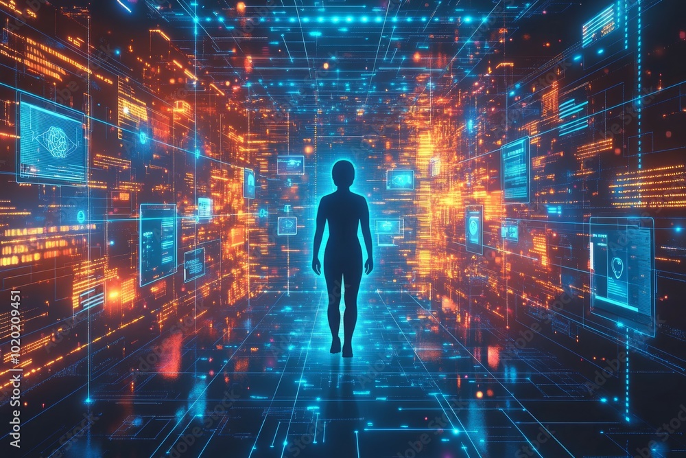 Holographic User Journey, Digital Experience Platforms DXP Holographic User Journey, Digital Experience Platforms DXP