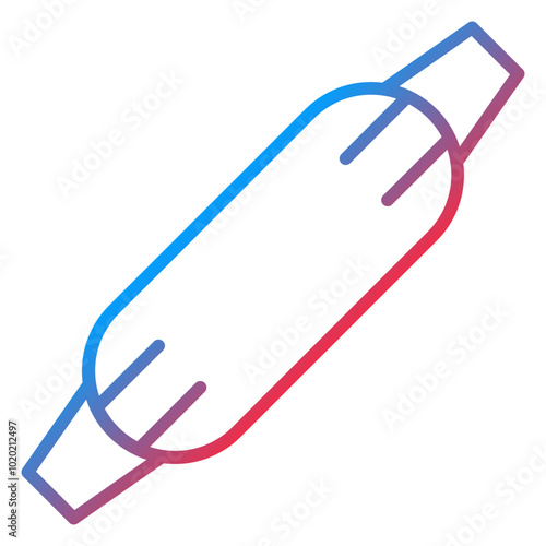Neon Lamp Icon Style