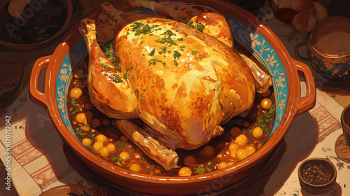 chicken with vegetables