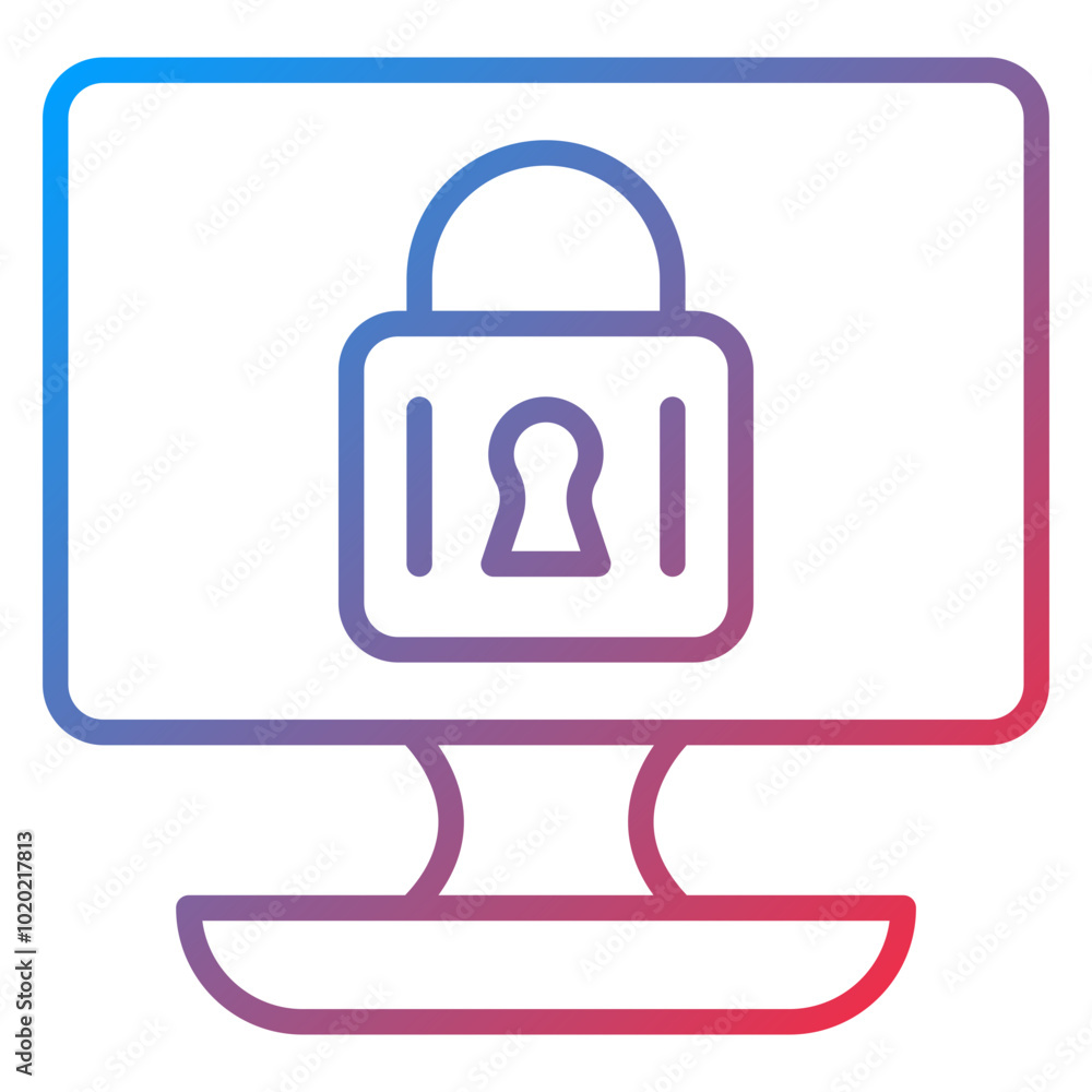 Security Monitors Icon Style Security Monitors Icon Style