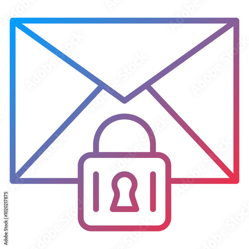 Email Security Icon Style