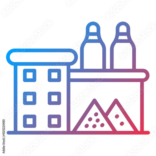 Individual Waste Production Icon Style