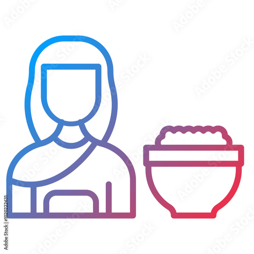Gatherer Female Icon Style