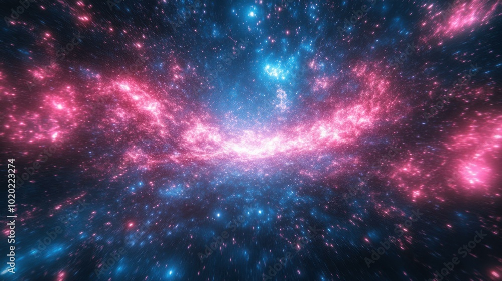 Cosmic Nebula: A Stunning View of the Galaxy Cosmic Nebula: A Stunning View of the Galaxy