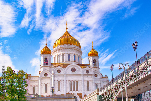 Cathedral of Christ the Saviour in Moscow, Russia