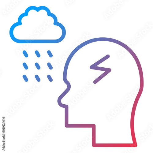 Depression Icon Style