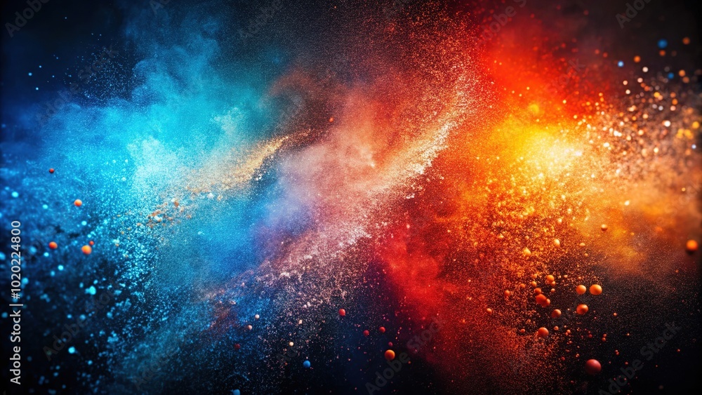 Naklejka premium Vibrant Abstract Texture Background with Colorful Gradient and Grungy Vibe for Creative Projects