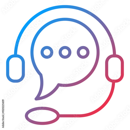 Customer Service Icon Style
