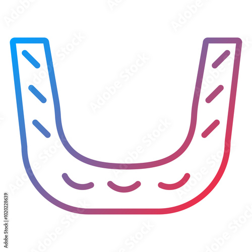 Mouth Guard Icon Style