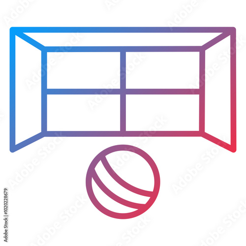Goal Post Icon Style