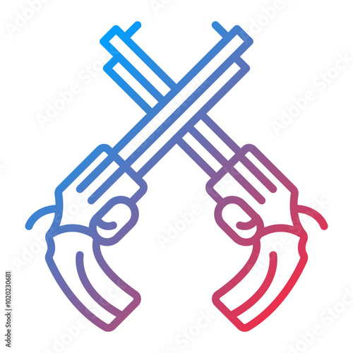 Revolver Icon Style