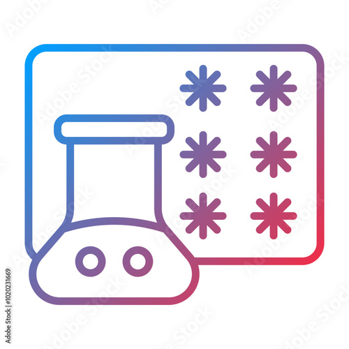 Synthetic Material Icon Style