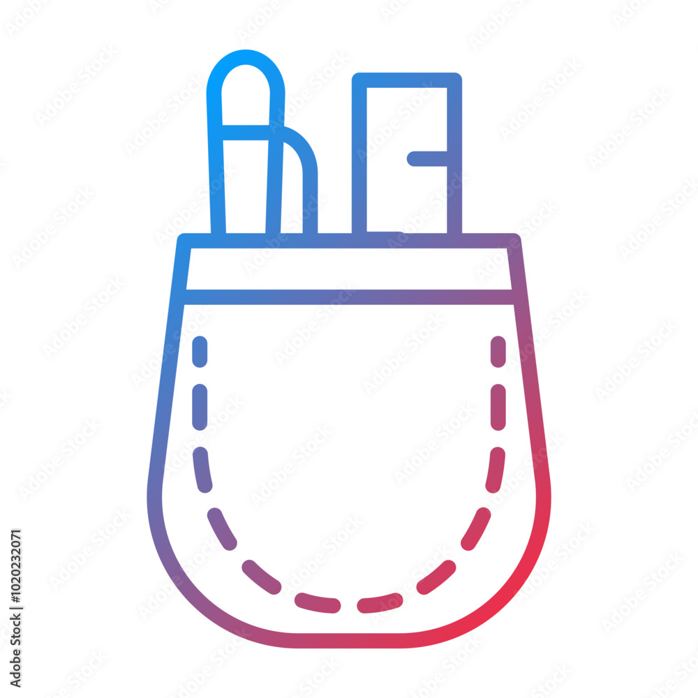 Pocket Icon Style Pocket Icon Style