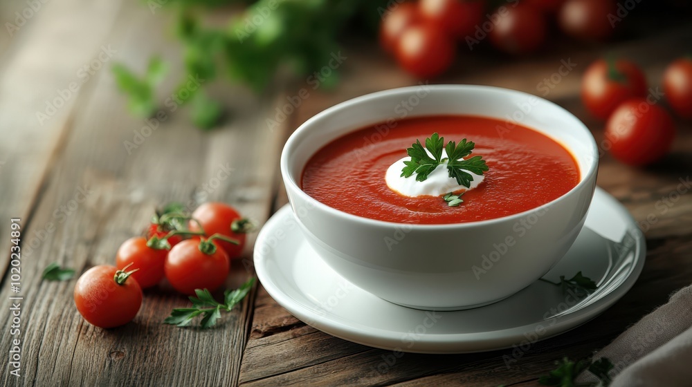 The Delicious Tomato Soup The Delicious Tomato Soup