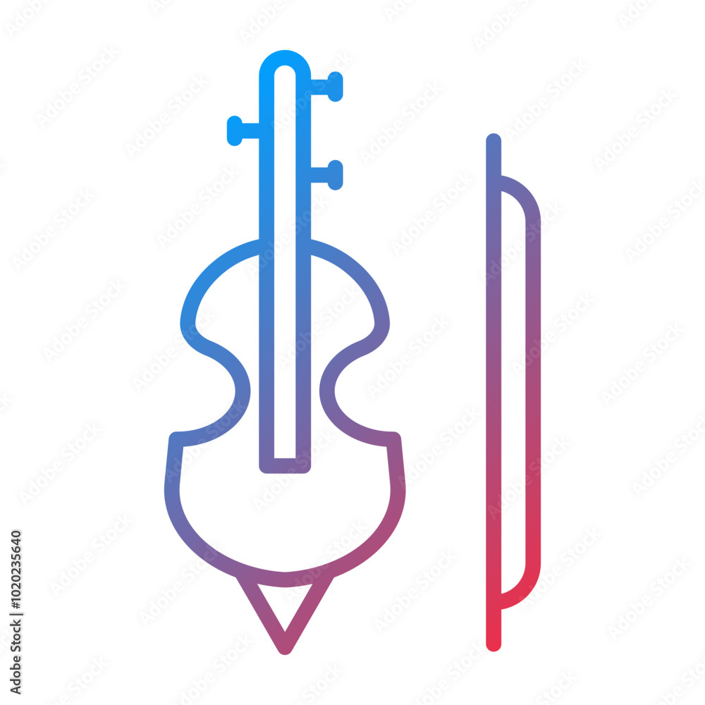 Cello Icon Style Cello Icon Style