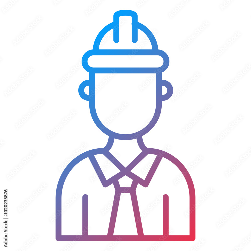 Male Engineer Icon Style Male Engineer Icon Style