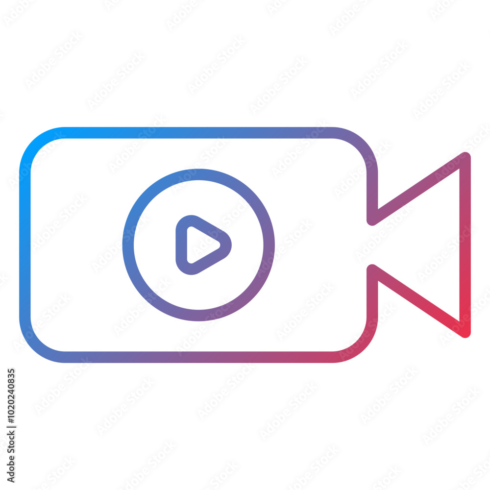 Live Broadcast Icon Style Live Broadcast Icon Style