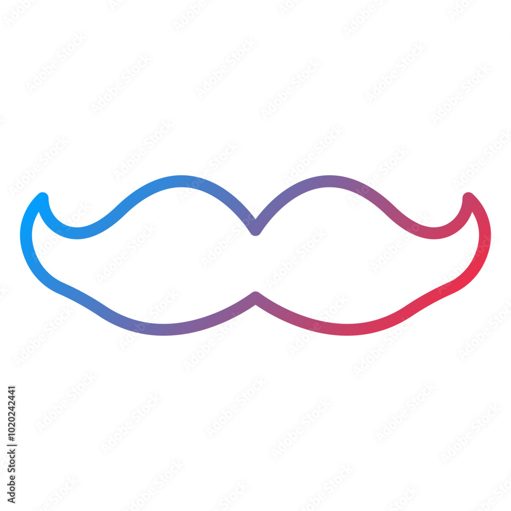 Moustache Icon Style Moustache Icon Style