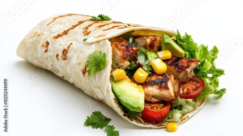 The Chicken Veggie Wrap