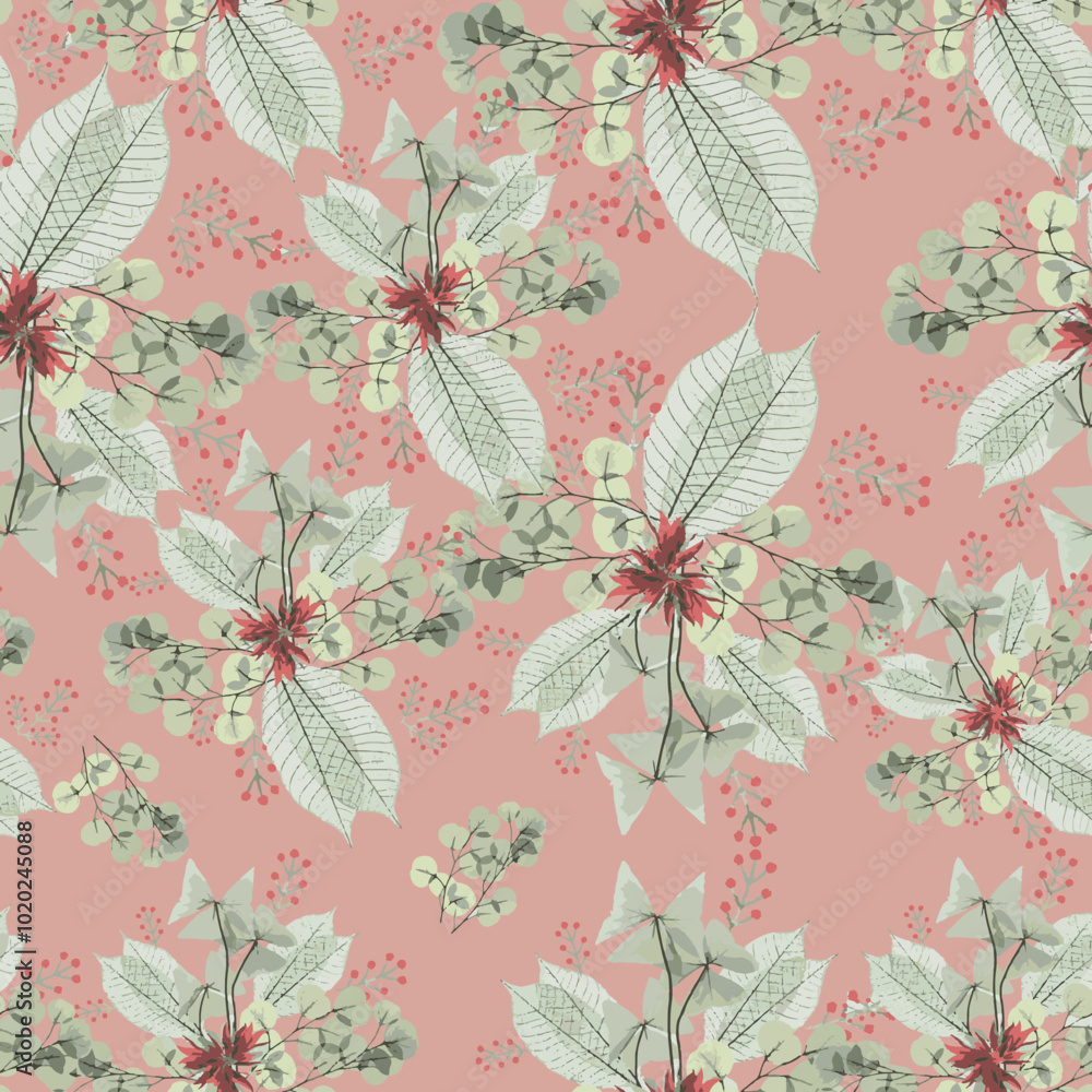 custom made wallpaper toronto digitalflower patterns in nature continuous pattern colorful trend crispy flower designs