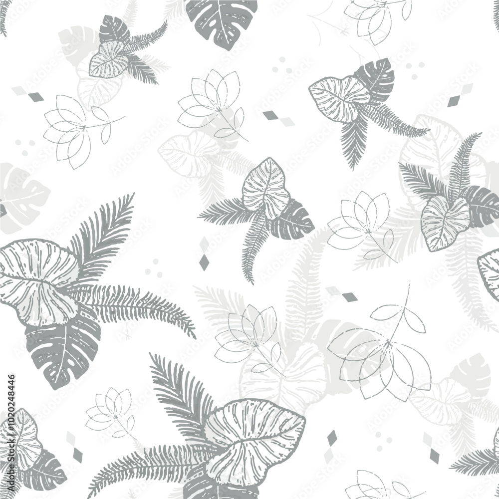 custom made wallpaper toronto digitalflower patterns in nature continuous pattern colorful trend crispy flower designs