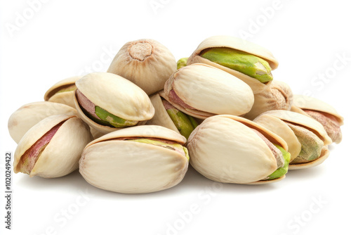 pistachios white background copyspace stock photo isolated