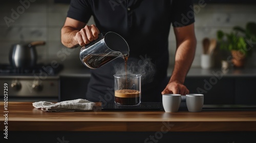 The Coffee Pouring Moment